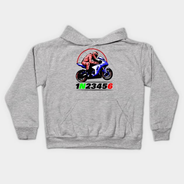 1N23456 Kids Hoodie by StoneOfFlames